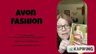 Avon fashion: striped sundress