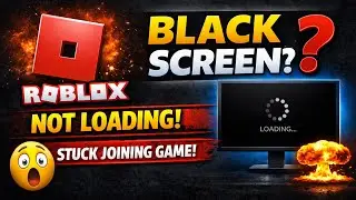 Roblox Black Screen Fix on PC | Roblox Not Loading, Stuck on Black Screen While Joining Game (2026)