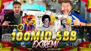 🚨BIG R.I.P. 100 MIO COINS EXTREME Squad Builder Battle TUT WEH🔥😱 Proownez vs Wakez EA FC 24 !!