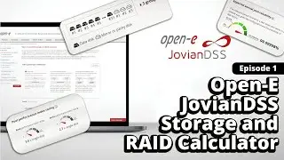 Open-E JovianDSS Storage & RAID Calculator | Single Node (RAID-Z1-3)