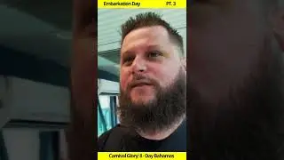 Embarkation Day on the Carnival Glory: Through Customs & Boarding!!