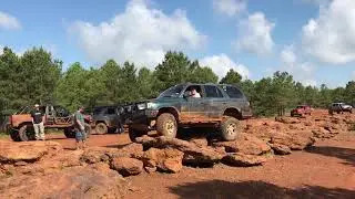 4Runner in the rocks @ Jambo
