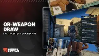 [INGAME] Fivem Custom Weapon Draw (Holster Weapon) Script (7Diffirent Draw Animaton) - 0R-Weapondraw