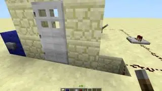 Minecraft Tutorial: Redstone Door Lock