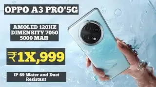 Oppo A3 Pro 5G - Official Launch Date India | Oppo A3 Pro 5G Price & Specs | IP69, Dimensity 7050