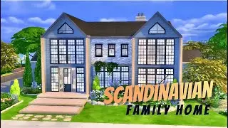 Scandinavian Family Home🏡 // The Sims 4 Speed Build