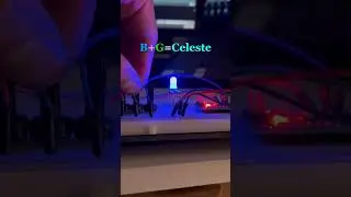 Así funciona un LED RGB con potenciómetros 💡#shorts