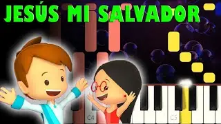 Pequeños Héroes - Jesús mi Salvador | Piano Cover | Tutorial | Karaoke