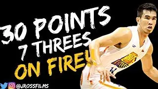 Troy Roario Full Highlights vs. San Miguel 11.20.2019 | 30 PTS, 7 3PM, ON FIRE!
