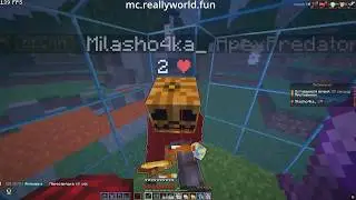 Заходи на сервер по айпи mc.reallyworld.fun и получай фри сет по команде /free и /codes.