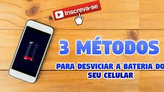 Como DESVICIAR a BATERIA do celular 2023 | 3 Métodos atualizados