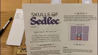 Skulls of Sedlec Solo Play Through