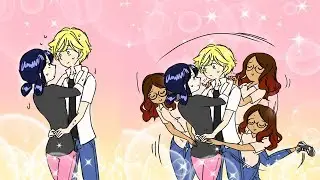 ALYA and NINO LITERALLY are ADRINETTE FANDOM' VOICE❤❤ !/【miraculous ladybug comics】