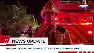 Worcester Fire Department Responded to 3 Hancock Street For A Structure Fire Tuesday Night