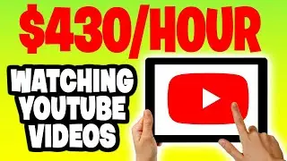 Watch Youtube Videos And Get Paid $430 Every Hour For FREE! (Make Money Online)