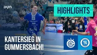 Highlights: VfL Gummersbach - TVB Stuttgart (Saison 2024/25) | DAIKIN Handball-Bundesliga