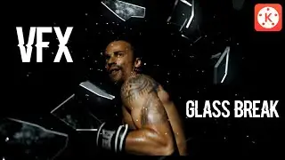 VFX GlassBreak Effect In Kinemaster || Glass Breaking Effect || tech support