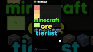 MINECRAFT ORE TIER LIST! 
