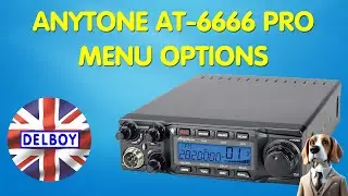 Anytone AT-6666 Pro Menus #cbradio #hamradio