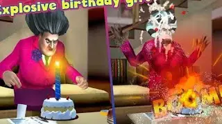 مقلب الكعكة في لعبة المعلمة الشريرة الحلقة 7 الجزء 1