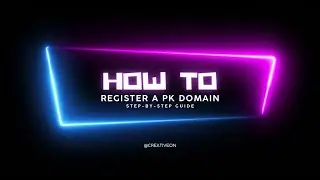 How to Register a PK Domain! A Step-by-Step Guide