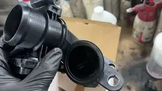 Ситроен Джампи 2.0 HDi замена дроссельной заслонки.