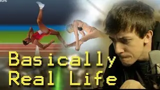 Entering Virtual Reality! - QWOP & The Boneless Girl | It's better than Real Life