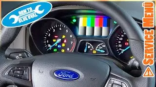 Hidden menu for Ford Focus 3/4, Mondeo 5, etc. DTC error codes, Onboard computer self-diagnosis mode