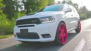 Dodge SRT Durango on Forgiato and Hellcat challenger from Naptown