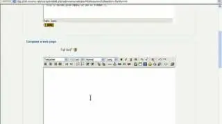 Moodle - Create an HTML or Text Page in Moodle