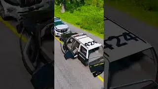 ПОЛИЦИЯ США VS ПОЛИЦИЯ РОССИИ (ПРОМО -AUTO) в Бименджи Драйв - BeamNG drive 