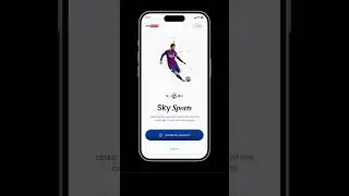 Mobile App UI for Sky Sports, full video on the YouTube Channel. #ux #ui #tutorial #uiux #uxdesign