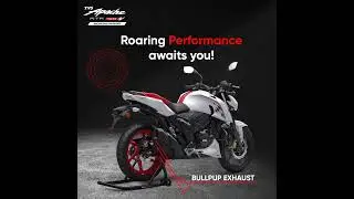 2023 apache rtr 160 4v exhaust sound // 2023 apache exhaust note / apache rtr 160 4v / 2023 apache