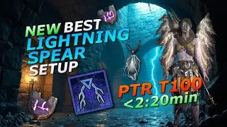 THE NEW BEST Lightning Spear Setup - S6 PTR Diablo 4