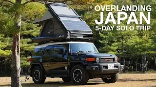 EP1 Overlanding in Japan - Tokyo to Shikoku - FJ Cruiser Solo Trip
