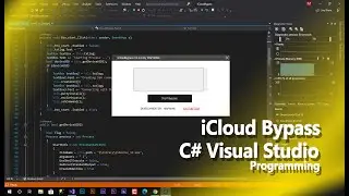 C# Programming For Visual Studio 2019 Bypass iCloud iOS 13.3.1