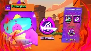 BRAWL STARS BUZZ HİPERŞARJ + KOLEKSİYON PAKETİ ALDIM