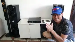 unboxing do home theater Lg blu ray 3D LHB 675N