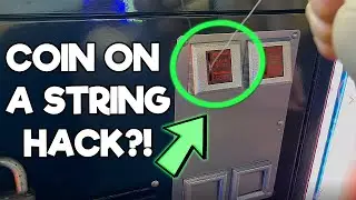 Does This Coin On A String HACK Work In Arcade Games?! 