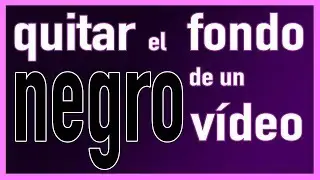 ¿Cómo quitar el fondo negro de un vídeo?- Adobe Premiere Pro CC