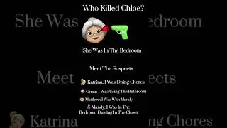 Who Killed Her? Murder Mystery