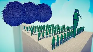 100x ZOMBIE NINJA + GIANT vs EVERY GOD - Totally Accurate Battle Simulator | TABS