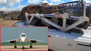 The worlds largest Turbo Jet, the Rolls Royce - Snecma Olympus 593-610.