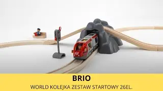 World Kolejka Zestaw Startowy 26el. BRIO