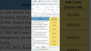 🚀 **Excel Magic: Master Flash Fill in 60 Seconds! ** | Excel_and_PowerBI |  