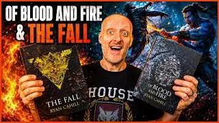 Of Blood And Fire & The Fall by Ryan Cahill Book Review & Reaction | Familiar Yet Fresh Fantasy