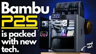 The NEW Bambu P2S is a deceptively POWERFUL 3D printer, but you'd only know if you could look inside