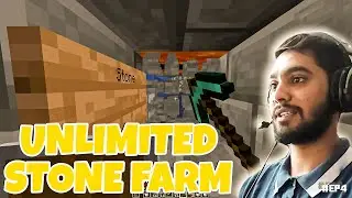 Minecraft AFK Stone Generator! Episode #4 | Minecraft Survival Series