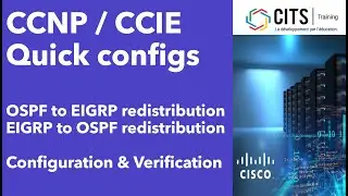 CCNP & CCIE - Advanced Routing - EIGRP to OSPF Redistribution - Redistribute with Route-Map