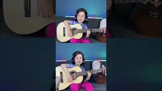Девочка 6 лет поет и играет Амега - Лететь